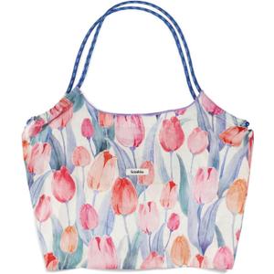 Womens Tote Bag, Cotton Large Tote Bags for Women, Colorful Womens Totes Bag Purse with Flower Patterns for Dating