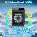 Portable Air Conditioners, Evaporative Mini Room Air Conditioner Cooling Fan, 2~12H Timer, AC Unit Air Cooler with 1000ML Water Tank, AC Portable for Room, Office, Car