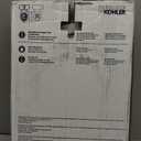 Elongated Toilet Seat Slow Close, Quiet Toilet Seat Cover with Never Loosen Durable Toilet Seat Lid Easy to Install & Clean, Polypropylene (PP), 19"-White Color