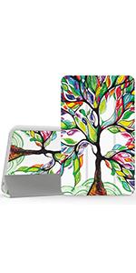 DTTO for iPad (A16) 11th Generation Case 11 Inch 2025, iPad 10th Generation Case 10.9 Inch 2022, Premium Leather Business Folio Stand Cover with Pencil Holder - Auto Wake/Sleep, Love Tree