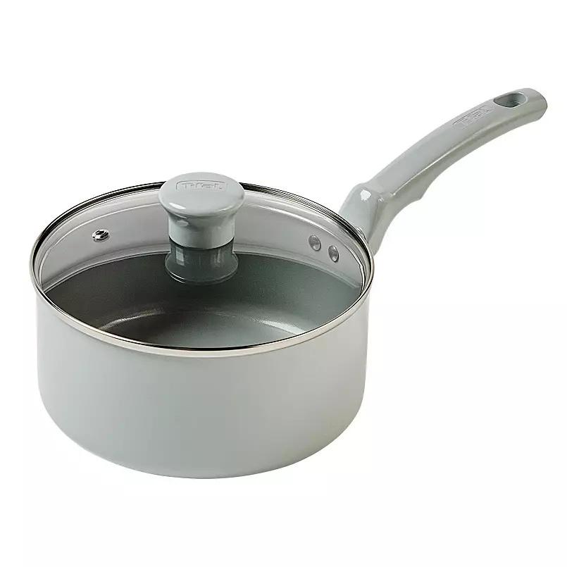T-Fal Essentials 3-qt. Non-Stick Ceramic Saucepan with Lid