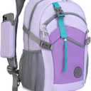 Small Hiking Backpack, 20L Lightweight Travel Backpack with Phone Pocket, Hiking Daypack for Women Men,Purple