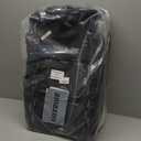 Rolling Baseball Bag,Wheeled Softball Bag with Fence Hook for TBall Bat & Equipment,Lightweight Baseball Bat with Shoe Compartment (Black)