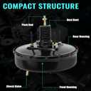 PartsFlow Vacuum Power Brake Booster 54-72020 Compatible with Ford Edge 2011-2014 Lincoln MKX 2011 2012 2013 2014 2015 2.0L 3.5L 3.7L BRB-48 CT4Z2005A