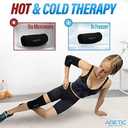 2 Pack - Premium Cold Therapy Compression Ice Sleeve, Knee Ice Pack Wrap for Injuries, Elbow, Quad & Hamstring Relief, Flexible & Reusable Cold Wrap Recovery for Meniscus, ACL, MCL, Ice & Heat Therapy, Size M