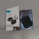 ESR for AirPods 4 Case, Compatible with AirPods 4th Generation Case (2024) (USB-C), Compatible with MagSafe, Drop Protection Cover with Lanyard, Magnetic Lid Lock, Orbit Hybrid Series, Black