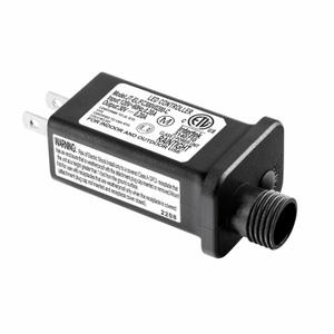 FITE ON LED Transformer 30V LED Controller Class 2 Power Supply, IP44 Waterproof Low Voltage Transformer US Plug Compatible with Christmas Light, String Light Indoor Outdoor Use (30V 6W 1Pack)