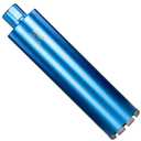 SALI Wet Diamond Core Drill Bits 4"/102mm Diameter, 15"/380mm Drilling Depth Concrete Core Drill Bit, 1-1/4-7" Thread Core Bit Turbo Laser-Welded Segments with Rebar, Brick, Block, Masonry, Stone