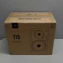 Polk Audio T15 Home Theater and Stereo Bookshelf Speakers  Deep Bass Response, Dolby and DTS Surround, Wall-Mountable, Pair, Black