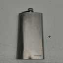 GENNISSY Silver 18/8 Stainless Steel 10OZ Hip Flask - Flasks for Liquor with Funnel(Green)