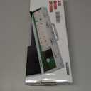 NOLIE 106 Tiles Rummy Cube Game Set with Aluminum Case and 4 Anti-Skid Durable Trays for 2-4 Players