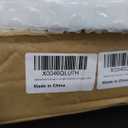 Soft-CloseToilet Seat, Non-Slip Bumpers, Quick Release Toilet Hinges Easy to Install & Clean, Including Two Sets of Parts, White (KP109)