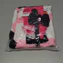 Angel Dust Costume Hotel Angel Dust Red Sweatshirt Shorts Stockings Outfits Halloween Suit for Women (Pink, L)