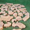 Olive Wood Pieces for Epoxy Board Projects- Small Woods for Resin Board Islands, Raw Edge Olive Wood Slabs