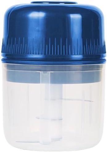 350ML Electric Garlic Chopper, Mini Portable Veggie Chopper, Onion Grinder, Blender to Vegetable, 6 bladesdes, for Ginger, Chili, Fruit, etc.10s can Automatic and Evenly Chop/Mince/Blend