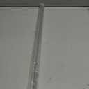 36" Shower Door Bottom Seal Strip for 3/8" (10mm) Glass – Ultra Clear Polycarbonate Shower Door Sweep, One Pack