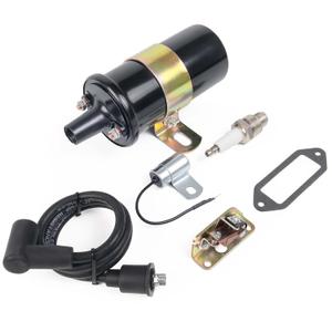 Ignition Coil, Points, Condenser, Spark Plug & Wire, Fit for Kohler K-Series Tractor Engine K90 K91 K141 K161 K181 K241 K301 K321 K341 K361 K482 K532 K582 Replace# 47 150 01-S, 230722-S Ignition Coil, Points, Condenser, Spark Plug & Wire, Fit for Kohler K-Series Tractor Engine K90 K91 K141 K161 K181 K241 K301 K321 K341 K361 K482 K532 K582 Replace# 47 150 01-S, 230722-S