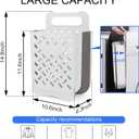 Laundry Basket Hamper,Hanging Wall Collapsible Laundry with Handle,Space-Saving Foldable Storage Dirty Washer Organizer Bin Multi-function Container Waterproof Durable,Set of 2(XL&M), 14" X 10" X 19"