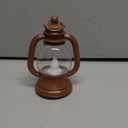 Ferraycle 12 Pcs Mini Lantern Decor 4 Inch Western Lantern Table Centerpiece Small Vintage Camping Hanging Lamp Ornaments Bulk for Cowboy Cowgirl Wedding Halloween Christmas (4 Inch,Orange)