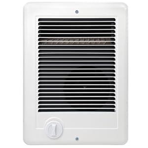 Electric Wall Heater Complete Unit with Thermostat,Replace Model CSC151TW,Part 67509,5120 BTU,1500 Watt,120V In Wall Heater Electric Hard-Wired Heater,Recess Efficient Centrifugal fan Fit Small Rooms