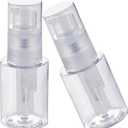 HSOMiD 2 Pack - Empty Powder Spray Bottle, Barber Powder/Talc Powder/Hair Fibers Sprayer, Applicator for Hair Salon, Cleaning, Plants, Misting & Skin Care (120ml)