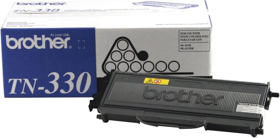 Brother Genuine TN330 Mono Laser Toner -Cartridge , Black (Pack of 1)