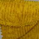 Bedsure GentleSoft Yellow Throw Blanket for Couch - Cozy Soft Fleece Blankets for Women, Cute Small Throws for Girls, Honey, 50x60 Inches