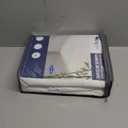 100% Waterproof Twin Mattress Protector,Breathable Cooling 3D Air Bamboo Viscose Mattress Cover Hypoallergenic,6"-14''Deep Pocket Stretchable Fitted Sheet,Noiseless Machine Washable (White)