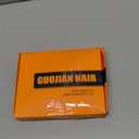 GUOJIAN Brown Mix Copper Bob Wig 14 Inch Short Wavy Curly Shoulder Length Wig for Women Middle Part Natural Looking Heat Resistant Synthetic Wigs for Daily Party Use