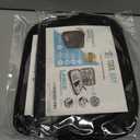 2 x Electronics Charger Organizer - Travel Cable Case for Cords, Chargers, and Tech Accessories (Black)