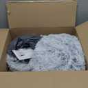 Cat Tunnel with Cat Bed for Indoor Cats, Soft Plush Peekaboo Cat Cave Donut Tunnel, Multifunctional Playground Toys Hideplace for Small Medium Large Kittens, Rabbit, Ferret (L)