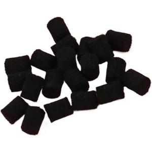 20pcs Saxophone Bumper Felts Sax Repair Parts Saxophone Key Guard Felt Bumper Alto Tenor Soprano Saxophone Parts saxophone accessories kit(Black)