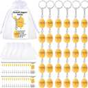 Kigley Inspirational Potato Keychain Bulk Positive Emotional Support for Employee Coworkers Team Gifts