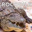 Crocodile Calendar 2026 Monthly Wall Calender 12 Month Crocodiles Gifts For Croc Lovers | American Made In The USA