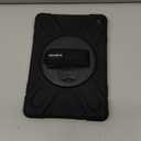 BRAECNstock for Amazon Fire HD 10 Tablet Case 13th Generation 2023 Shockproof Protective Kindle Fire HD 10 Kids Case with Screen Protector Rotating Hand Strap+Stand Pen Holder Shoulder Strap - Black