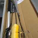 janz Aluminum 24 FT Telescoping Pressure Washer Wand with Pressure Washer Extension Wand,Gutter Cleaner Attachment, 5 Spray Nozzle Tips, 2 Hose Inlet Adapters and Support Harness, 0.73 cubic feet