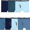 Fruit of the Loom Men's Coolzone Boxer Briefs, Moisture Wicking & Breathable, Assorted Color Multipacks (XX-Large Big, Big Man - 7 Pack - Assorted Blue)