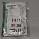 for MagSafe Charger: Magnetic Wireless Charging Pad for iPhone 17 16 15 14 13 12 Series & AirPods 4-2 Pro, Strong Magnet, Aluminum Alloy, USB-C/A Ports, Ultra-Thin & Portable, Ideal for Desk & Bedside (White)