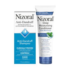 Nizoral Anti-Dandruff Shampoo, 7 Oz + Deep Moisturizing Conditioner, 9.4 Oz Bundle