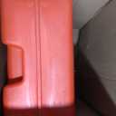 Scepter 08669 Rectangular 12 Gallon Low Profile Marine Fuel Tank For Outboard Engine Boats, 24.5" x 18" x 11.5", Red
