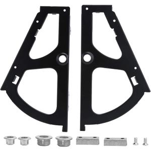 2Pcs Shoes Drawer Cabinet Hinges, 1 Layer Steel Cabinet Frame Furniture Black Hinge Shoes Drawer Cabinet Hinges Turing Rack Replacement Fittings