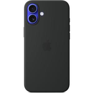 Apple iPhone 16 Plus Silicone Case with MagSafe and Camera Control: Lightweight Phone Case, Wireless Charging Compatible, Smooth Matte Finish; Black