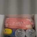 EagleStone 2 Pack Bubble Machine for Kids, Automatic Light Up Bubble Blower with 4 Bottles 10 Bags Refill Solution, Bubble Guns Blaster for Toddlers, Outdoor Toys Gifts, Wedding Easter Party Favor (Pink)