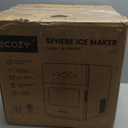 ecozy 2" Clear Ice Ball Maker with CrystalFlux Technology, 4 pcs in 40 Mins, 144 pcs/Day, Sphere Ice Maker with Enhanced Insulation, Automatic Water Supply, Self-Cleaning for Whiskey & Bourbon