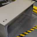 Wooden Office Table, Color: Grey, Size: 66x30