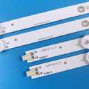 10 Pieces LED Backlight Strips for 55'' TV LB55135 NS-55DF710NA19 LBM550M0501-PJ-4(L) 55UN70006LA