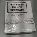 Jutom 50 Pcs 2 Pocket Glossy Paper Folders Glossy Paper Laminated Portfolios, Letter Size, Presentation Folders with Pockets for Office Teacher Worker Supplies(White Color)