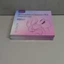 AKOIIN D-Curl Lash Clusters Kit, 480pcs Cluster Eyelash Extensions with Bottom Lashes, 3D Wispy Natural Eyelashes, (40D 50D 100D Mixed, 10-18mm), Includes Bond, Seal, Remover & Tweezer for Beginners, Pack.of 2