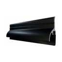 Pemko - 345DV36 Door Bottom Sweep with Rain Drip, Dark Bronze Anodized Aluminum with Black Vinyl insert, 0.5625" W x 2" H x 36" L