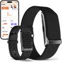 Health Smart Bracelet, Activity & Fitness Trackers/SpO2/ Heart Rate / Blood Pressure/ Sleep Stress/IP68 Waterproof for120 Sport Modes,Automatic Monitoring Wearable Fitness Tracker Comes With Free App (Black)